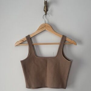 Square Neck Crop Top